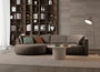 Atelier Del Sofa Venezia Left - Marrón oscuro